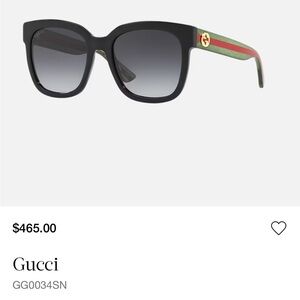 Gucci Black and Green Sunglasses Bold Design